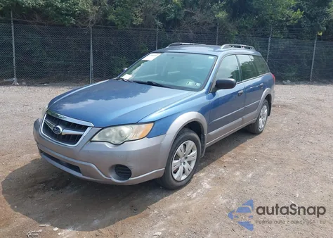 2008 Subaru Outback z USA, uszkodzony, nr VIN 4S4BP60C387358323